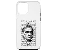 Carcasa para iPhone 12 Mini Ludwig Van Beethoven Partitura Clásica Retrato Vintage