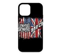 Carcasa para iPhone 12 Mini Lynyrd Skynyrd Event Bad Co - Bandera de Reino Unido con Bandera de Reino Unido