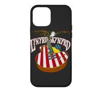 Carcasa para iPhone 12 Mini Lynyrd Skynyrd Guitarra Eagle Retro 1970s Classic Rock Bandera de Estados Unidos