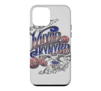 Carcasa para iPhone 12 Mini Lynyrd Skynyrd, Logotipo RWB, águila, Bandera de EE. UU., Estrellas y Rayas patriotas