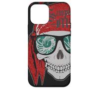 Carcasa para iPhone 12 Mini Lynyrd Skynyrd - Plantilla de Calavera con diseño de Hombre Simple