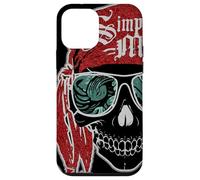 Carcasa para iPhone 12 Mini Lynyrd Skynyrd - Plantilla de Calavera de Hombre Simple Pirata Rock Vintage