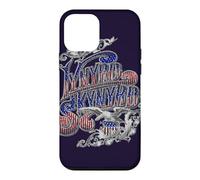 Carcasa para iPhone 12 Mini Lynyrd Skynyrd RWB Logo Eagle, Bandera Estadounidense, Estrellas y Rayas Patriot