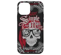 Carcasa para iPhone 12 Mini Lynyrd Skynyrd Skynyrd Skynyrd Skynyrd Simple Man Pirate Rock Vintage