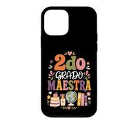 Carcasa para iPhone 12 Mini Maestra 2do Grado Second Grade Back to School