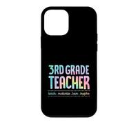 Carcasa para iPhone 12 Mini Maestro de Tercer Grado enseñar motivar Amor Inspirar enseñanza Lema