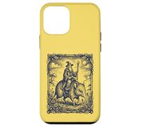 Carcasa para iPhone 12 Mini Mago Montando Criatura Mística Elefante Musaraña Fantasía