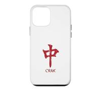 Carcasa para iPhone 12 Mini Mahjong Lovers Crak Red Dragon Símbolo Azulejos Puntos Bam Kung