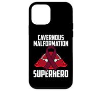 Carcasa para iPhone 12 Mini Malformación cavernosa Superhéroe Superviviente Guerrero Luchador