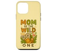 Carcasa para iPhone 12 Mini Mamá de la Salvaje Acogedor Zoológico Cumpleaños Safari Jungle Animal