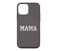 Carcasa para iPhone 12 Mini Mama Floral Patchwork Style Lettering Cute Vintage Mom