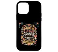 Carcasa para iPhone 12 Mini Mama Is My Name Spoiling Is My Game Día de la Madre