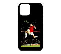Carcasa para iPhone 12 Mini Manchester United Eric Cantona Leap Copa Mundial de Fútbol