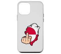 Carcasa para iPhone 12 Mini Manos Fuera del Mapa de Groenlandia, Bandera de Groenlandia, no está