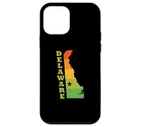 Carcasa para iPhone 12 Mini Mapa del Estado de Delaware USA