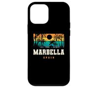 Carcasa para iPhone 12 Mini Marbella España Mediterráneo Andalucía Playa Puesta De Sol Diseño