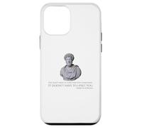 Carcasa para iPhone 12 Mini Marco Aurelio - Cita de filosofía estoica - Roma Motivacional