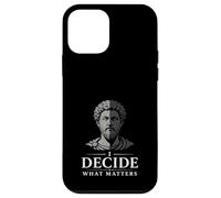 Carcasa para iPhone 12 Mini Marco Aurelio Estoicismo Filosofía estoica Filósofo Romano
