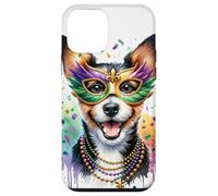 Carcasa para iPhone 12 Mini Mardi Gras Teddy Roosevelt Terrier Perro