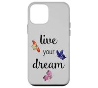 Carcasa para iPhone 12 Mini Mariposas de Acuarela Live Your Dream