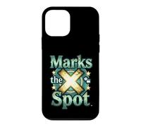 Carcasa para iPhone 12 Mini Marks The Spot Map Brújula Navegación Diseño de Aventura
