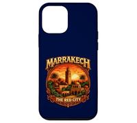 Carcasa para iPhone 12 Mini Marrakech La Ciudad Roja Marruecos Vintage Patrimonio marroquí