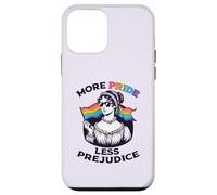 Carcasa para iPhone 12 Mini MÁS Orgullo Menos PREJUICIO Jane Austen Gafas de Sol LGBT Meme