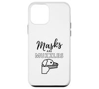 Carcasa para iPhone 12 Mini Masks Are Muzzles Funny Dog Mask For Human Sheep Muzzle Mask