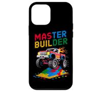 Carcasa para iPhone 12 Mini Master Builder Monster Truck - Bloques de construcción para niños