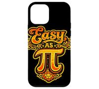 Carcasa para iPhone 12 Mini Matemáticas Retro geniales y fáciles como Pi