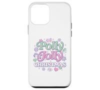 Carcasa para iPhone 12 Mini Mattel - Polly Pocket Holidays - Polly Jolly Navidad Iconos