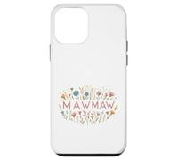 Carcasa para iPhone 12 Mini Mawmaw Floral Wildflower Garden Design para Abuelas