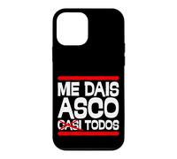 Carcasa para iPhone 12 Mini Me Dais Asco Casi Todos Frase Humor Divertido y Sarcástico