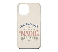 Carcasa para iPhone 12 Mini Me Encanta el Sonido de Nadie Hablando Retro Mood