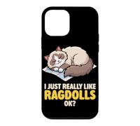 Carcasa para iPhone 12 Mini Me Gusta Mucho Ragdolls Ok Animal Lover Cute Cat