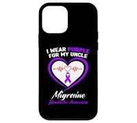 Carcasa para iPhone 12 Mini Me Pongo púrpura para la Conciencia del Dolor de Cabeza por migraña de mi tío