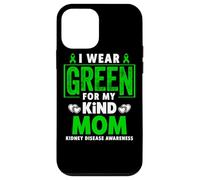 Carcasa para iPhone 12 Mini Me Pongo Verde para la Conciencia de la Enfermedad renal de mi Madre