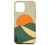 Carcasa para iPhone 12 Mini Medio Siglo Montaña Puesta del Sol Paisaje