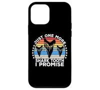 Carcasa para iPhone 12 Mini Megalodon Fossil Teeth Just One More Shark Tooth Geologist