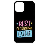 Carcasa para iPhone 12 Mini Mejor Nombre Personalizado a Juego de Alexandra Ever