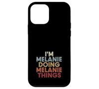 Carcasa para iPhone 12 Mini Melanie Name Melanie Personalized Name First Given