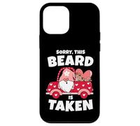 Carcasa para iPhone 12 Mini Mens Sorry This Beard is Taken - Barba de gnomo para el día de San Valentín