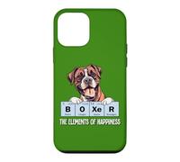 Carcasa para iPhone 12 Mini Mens Womens Kids Elements of Happiness Design Boxer Lover