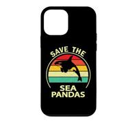 Carcasa para iPhone 12 Mini Mens Womens Killer Whale Save The Sea Pandas Orca Lover