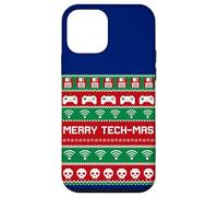 Carcasa para iPhone 12 Mini Merry Tech-Mas Disquete WiFi Videojuegos