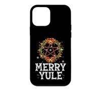 Carcasa para iPhone 12 Mini Merry Yule - Winter Solstice - Holly Pentagram - Gift