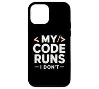 Carcasa para iPhone 12 Mini Mi código se Ejecuta yo no | Coding Joke Funny Software Engineer