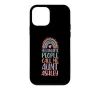 Carcasa para iPhone 12 Mini Mi Gente Favorita me Llama tía Ashley Nombre tía