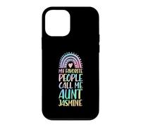 Carcasa para iPhone 12 Mini Mi Gente Favorita Me Llama tía Jasmine Nombre Tía