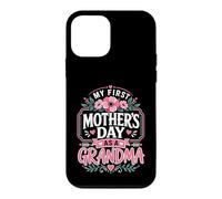 Carcasa para iPhone 12 Mini Mi Primer día de la Madre como Abuela